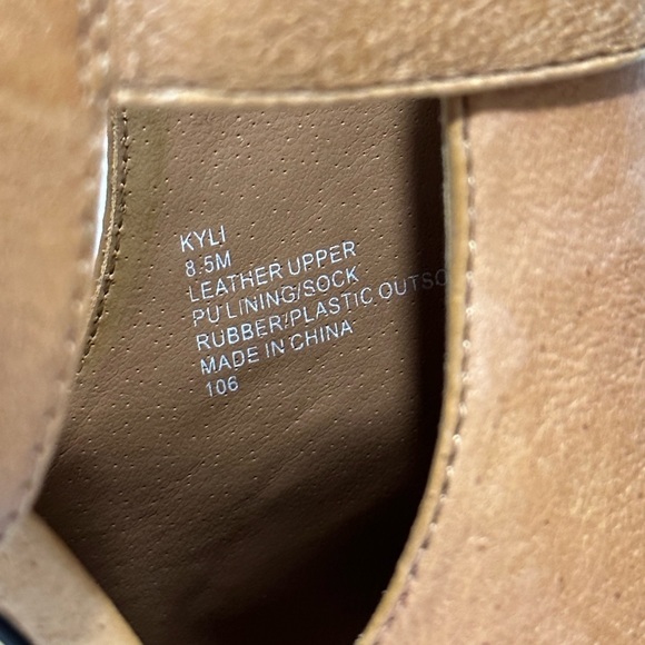 Steve Madden Kyli Brown Ankle Boots 8.5 M - Picture 5 of 5